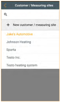 Testo 300 combustion analyzer SmartTouch measurements