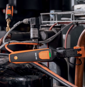 Testo’s 605i, 115i and 549i targeting superheating in A/C systems