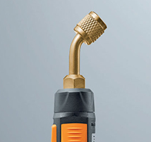 Testo’s 5495i angled by 45° for better mounting