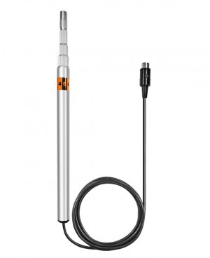 Testo 0430 0941 Telescopic Handle for Plug-in Vane Probes-
