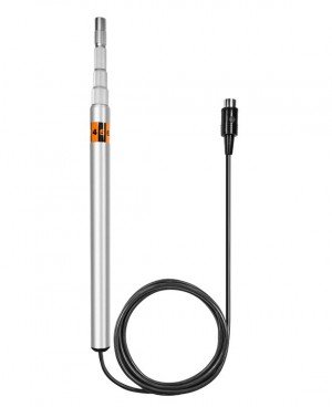Testo 0430 0941 Telescopic Handle for Plug-in Vane Probes-