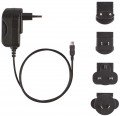 Testo 0554 0447 Power Supply with European Adapter, 500 mA, 5 VDC/100-250 VAC, 50-60 Hz-