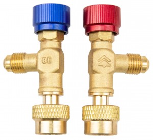 Testo 0554 3112 Charging Valve/Core Depressor Shut-Off Valve-