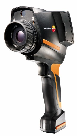 Testo 875i-2 DLX Thermal Imaging Camera, 160 x 120 FPA, NETD < 50 mK w/ Telephoto Lens-