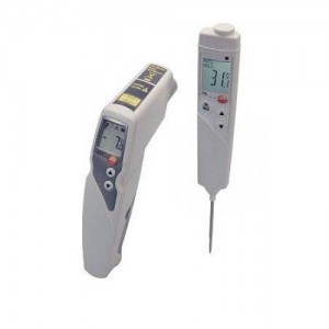 Testo 831 IR Thermometer 30:1 Optics &amp; 106 Food Core Thermometer-