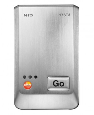 Testo 176-T3 4-Channel Metal Temperature Data Logger with 4 external TC-