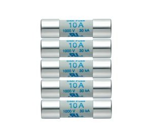 Testo 0590 0004 Spare Fuses, set of 5, 11A/1000V-