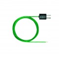Testo 0602 0646 Flexible Type K Thermocouple Probe, 60", PTFE-
