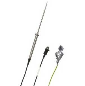 Testo 0628 2232 Robust Immersion/Penetration Probe for Zone 0, 1 and 2, Stainless Steel-