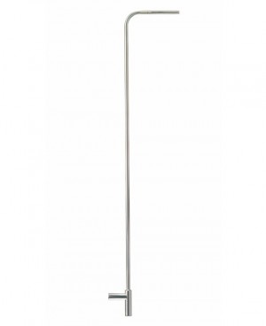 Testo 0635 2045 Stainless Steel Pitot Tube, 19.5" Long-