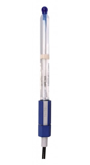 Testo 0650 1623 Type 5 Glass pH Electrode with Temperature Sensor-