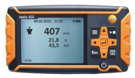 Testo 420 Differential Pressure Measuring Instrument