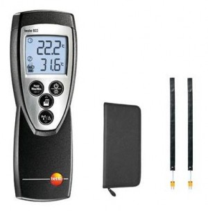 testo 922-2 channel differential thermometer (hvac